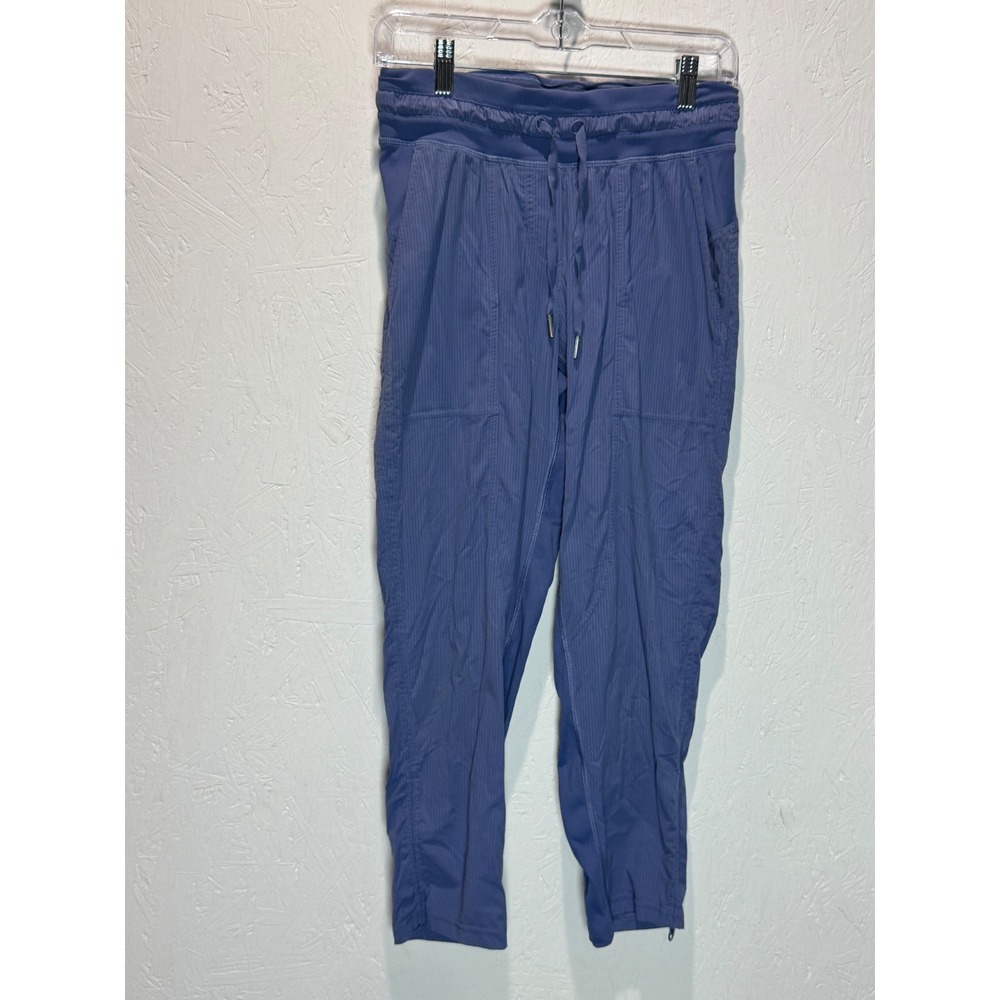 Lululemon Dance Studio Mid-Rise Cropped Pant Blue Size 4 Jogger W6CDQS